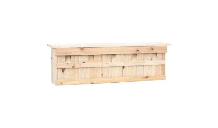Walplus Wood Sparrow House with 5 Rooms Firwood - 68 x 15 x 21 cm