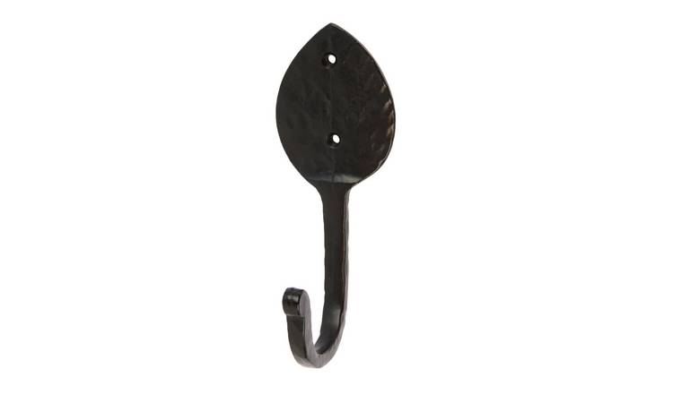 Hammer & Tongs Arrowhead Coat Hook - Black