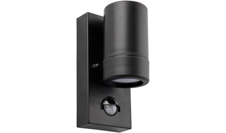 Loops Direct 15.2cm High Polypropylene Wall Light - Matt Black