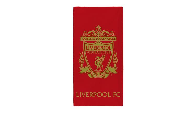 Liverpool FC Bath Towel 70 x 140cm - Red & Gold
