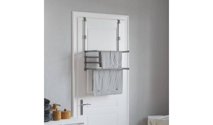 Walplus Aluminium Drying Rack for Balcony - Silver - 54 x 25 x 42 cm