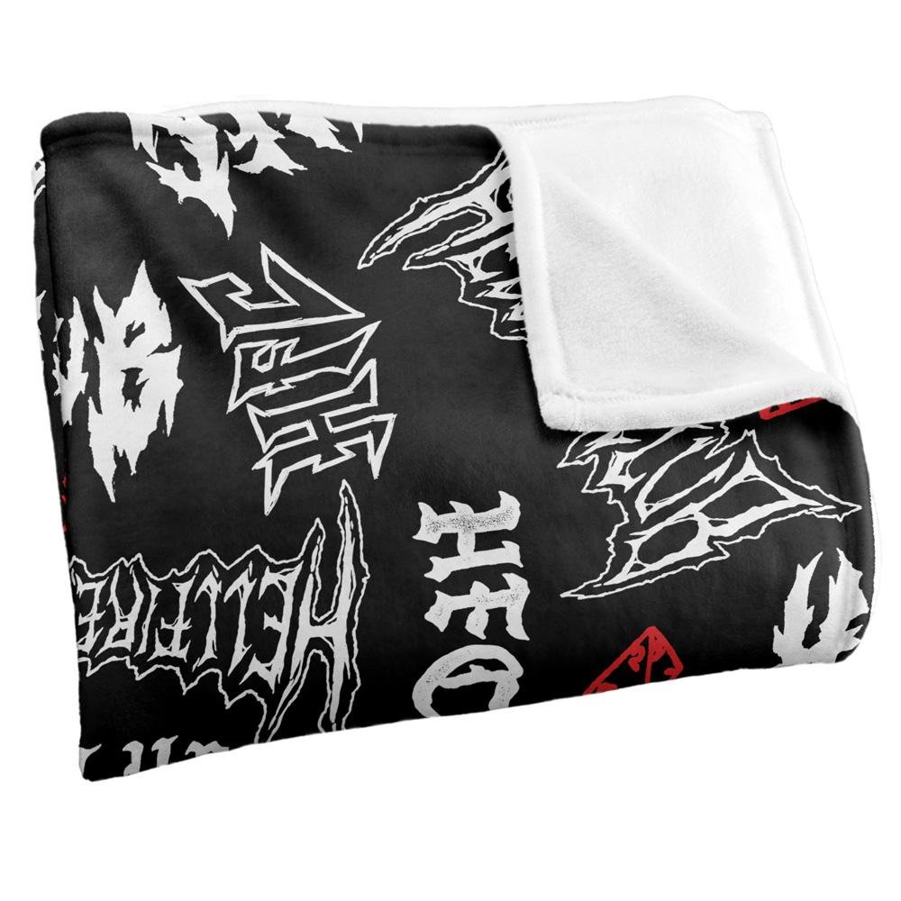 Stranger Things 5 Hellfire Club Silky Logo Soft Touch Blanket - 152cm x 127cm - Image 2