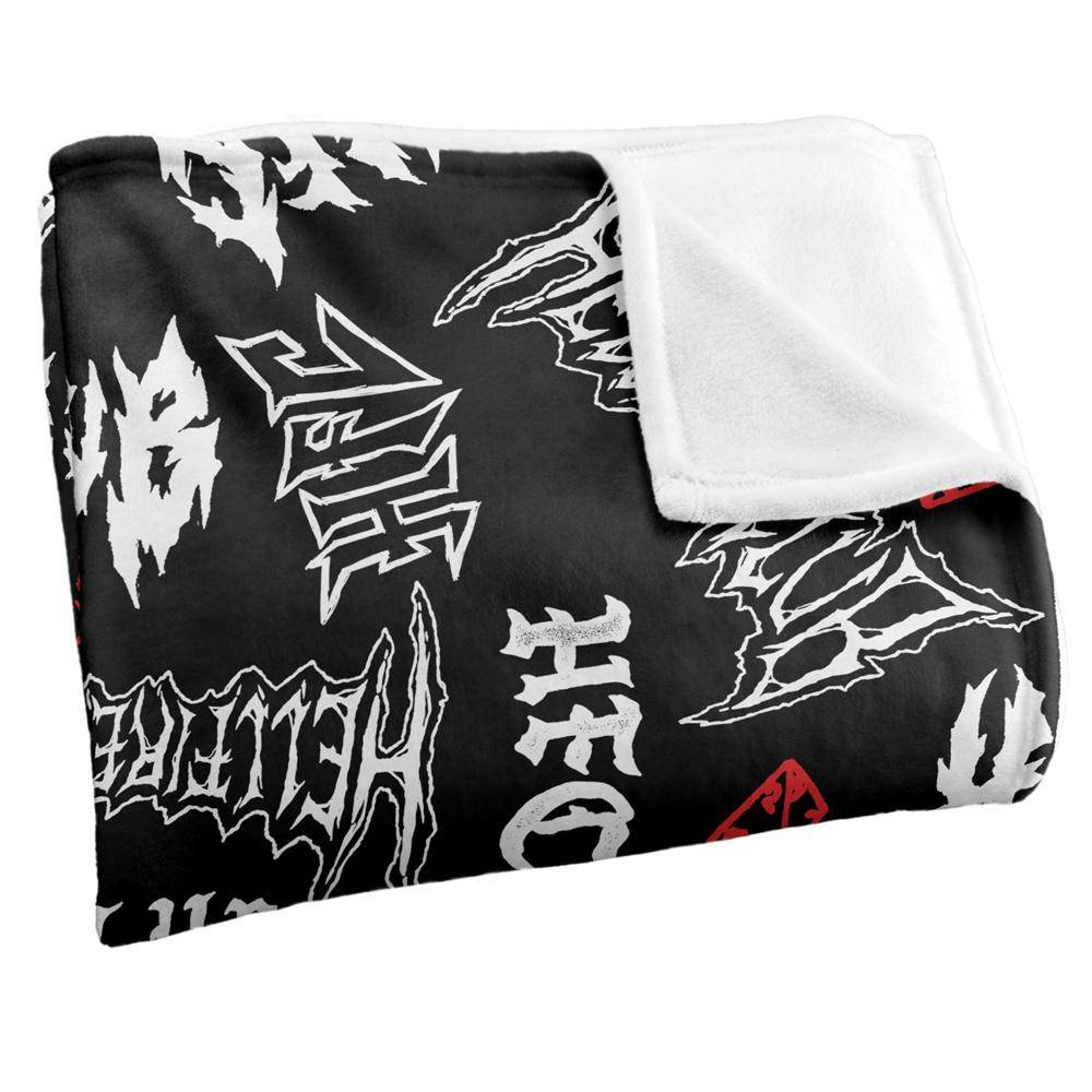 Stranger Things 5 Hellfire Club Silky Logo Soft Touch Blanket - 152cm x 127cm - Image 2