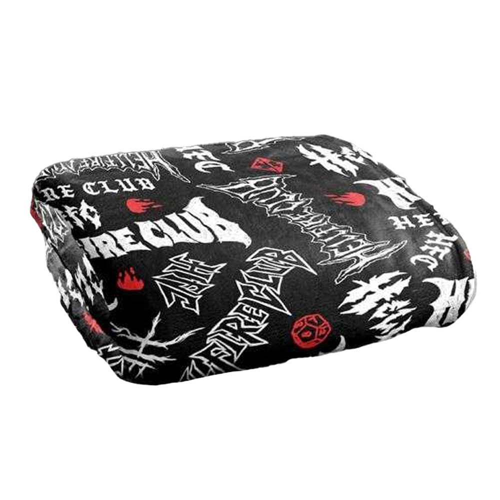 Stranger Things 5 Hellfire Club Silky Logo Soft Touch Blanket - 152cm x 127cm - Image 3