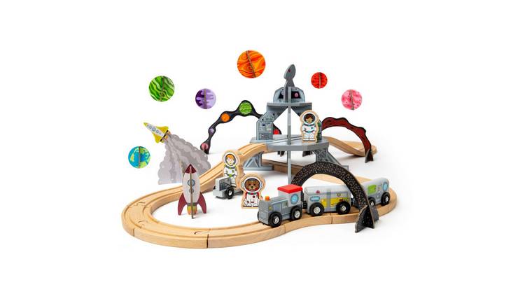 Bigjigs Rail Space Train Set - 3 Years +