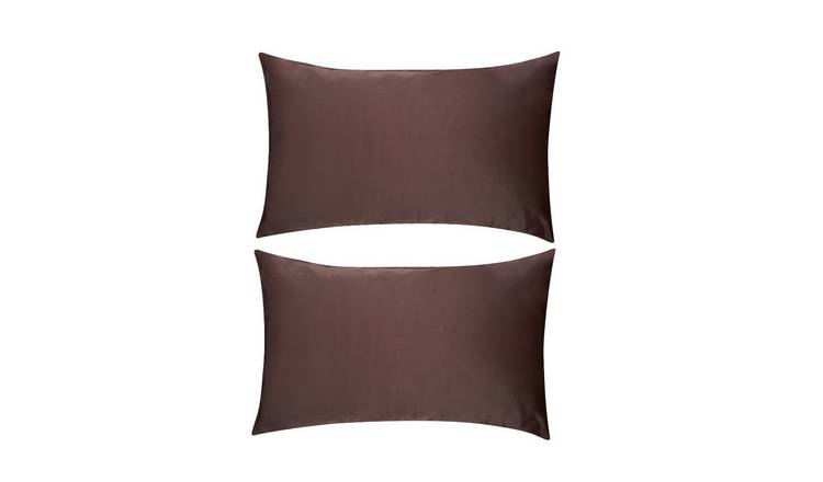 SMUG Satin Pillowcase Set - Brown