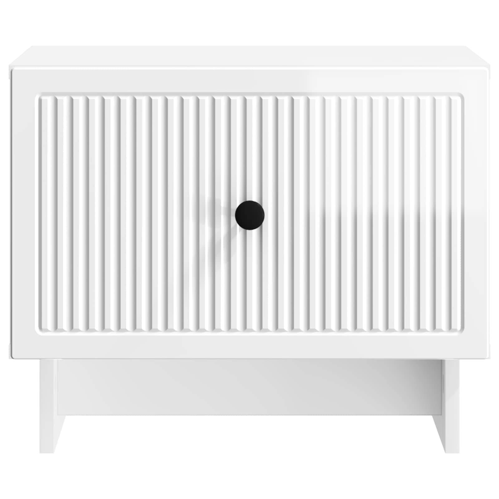 Walplus Coffee Table - High gloss white - 49 x 50 x 40 cm - Image 4