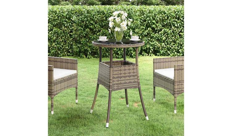 Walplus Garden Table - Grey - 60 x 75 cm
