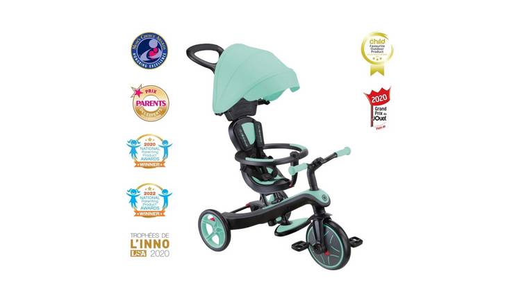 Globber Explorer 4 in 1 Trike - Mint