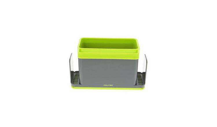 Calitek Sink Caddy Washing Up Storage Tidy - Green