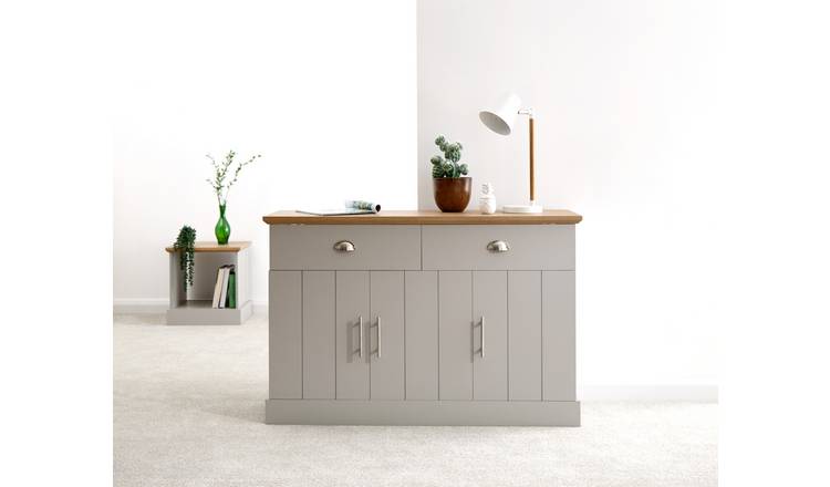 GFW Kendal Large Sideboard - Grey