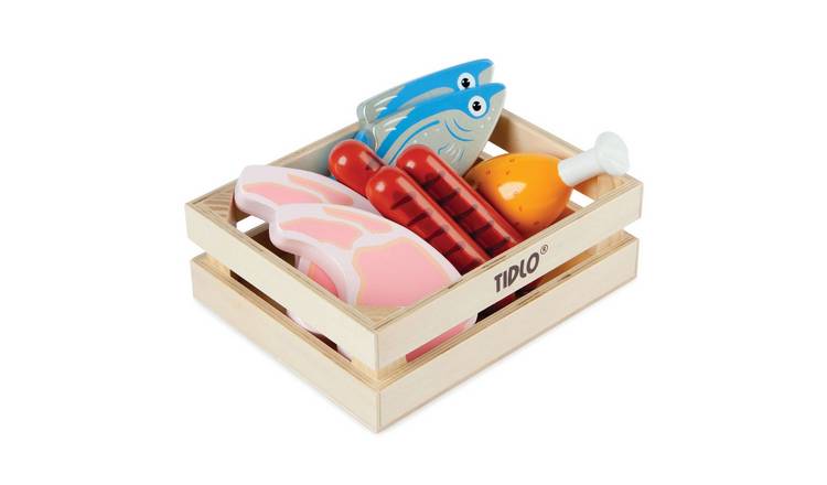 Tidlo Wooden Meat and Fish - 18 Months +