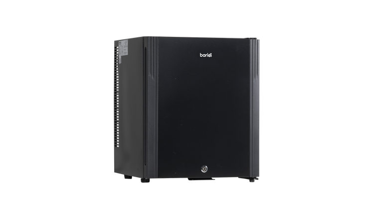 Baridi 25L Thermoelectric Lockable Mini Drinks Fridge - Black