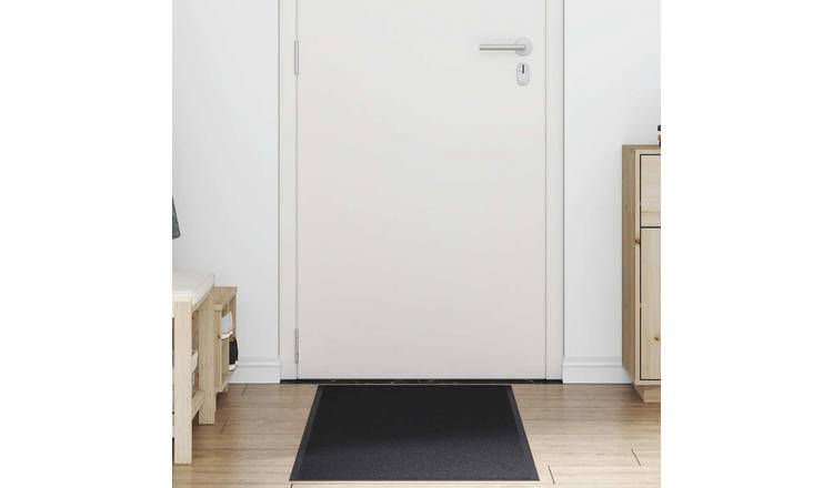 Walplus Polypropylene Doormat - Black - 60 x 180 cm