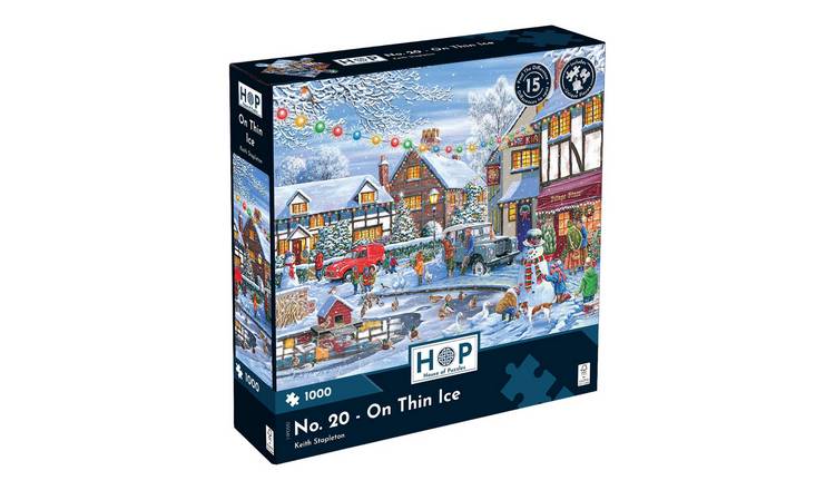 The House of Puzzles No.20 - On Thin Ice 1000 Piece Jigsaw Puzzle