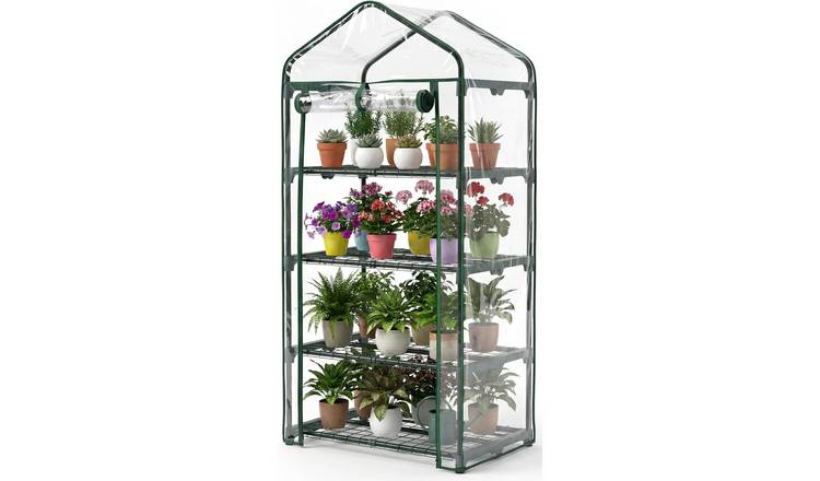Greenera 4 Tier Mini Greenhouse Portable Garden Grow House