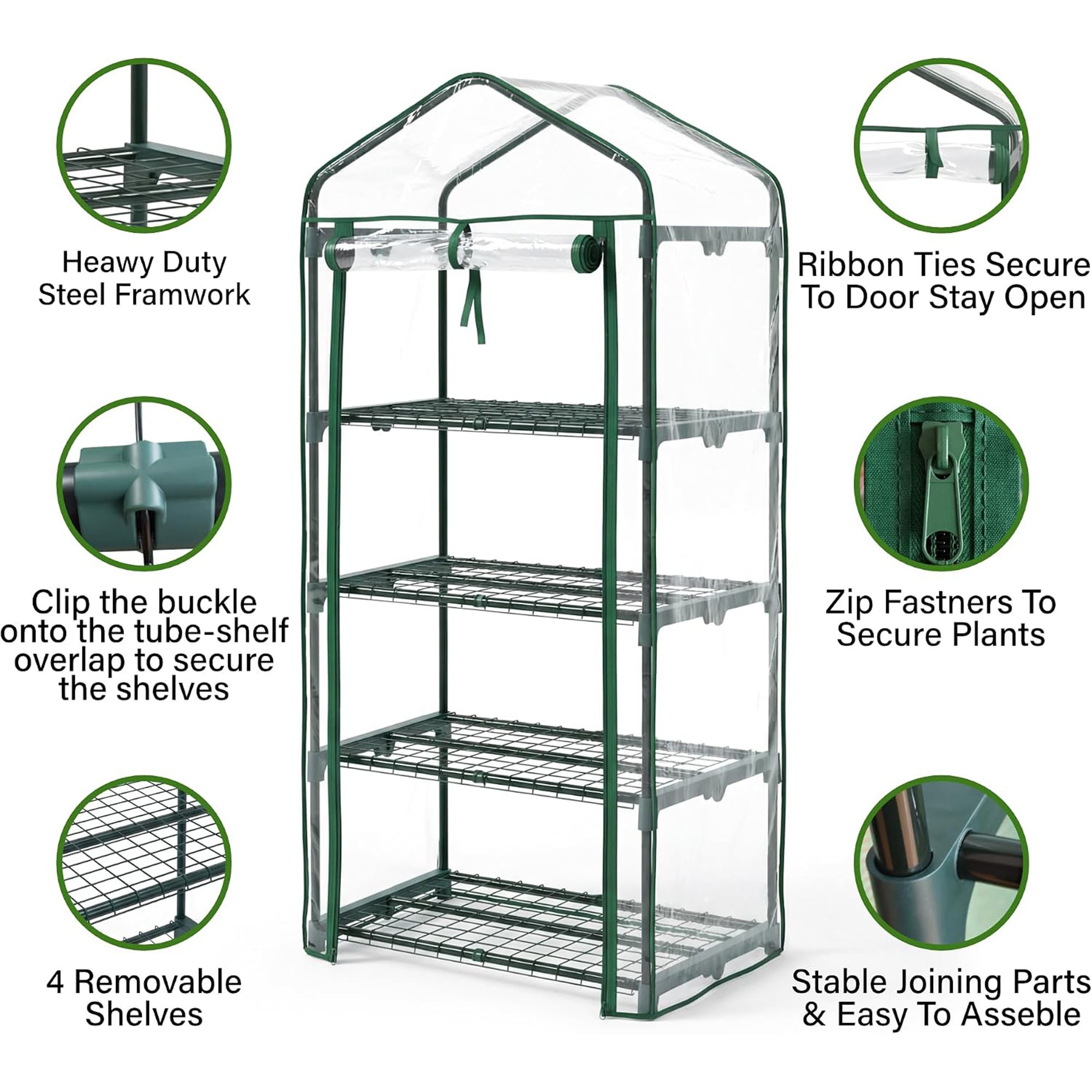 Greenera Greenhouse - Green - Image 5