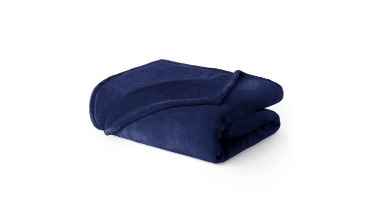 LIVIVO Single Fleece Blanket - Midnight
