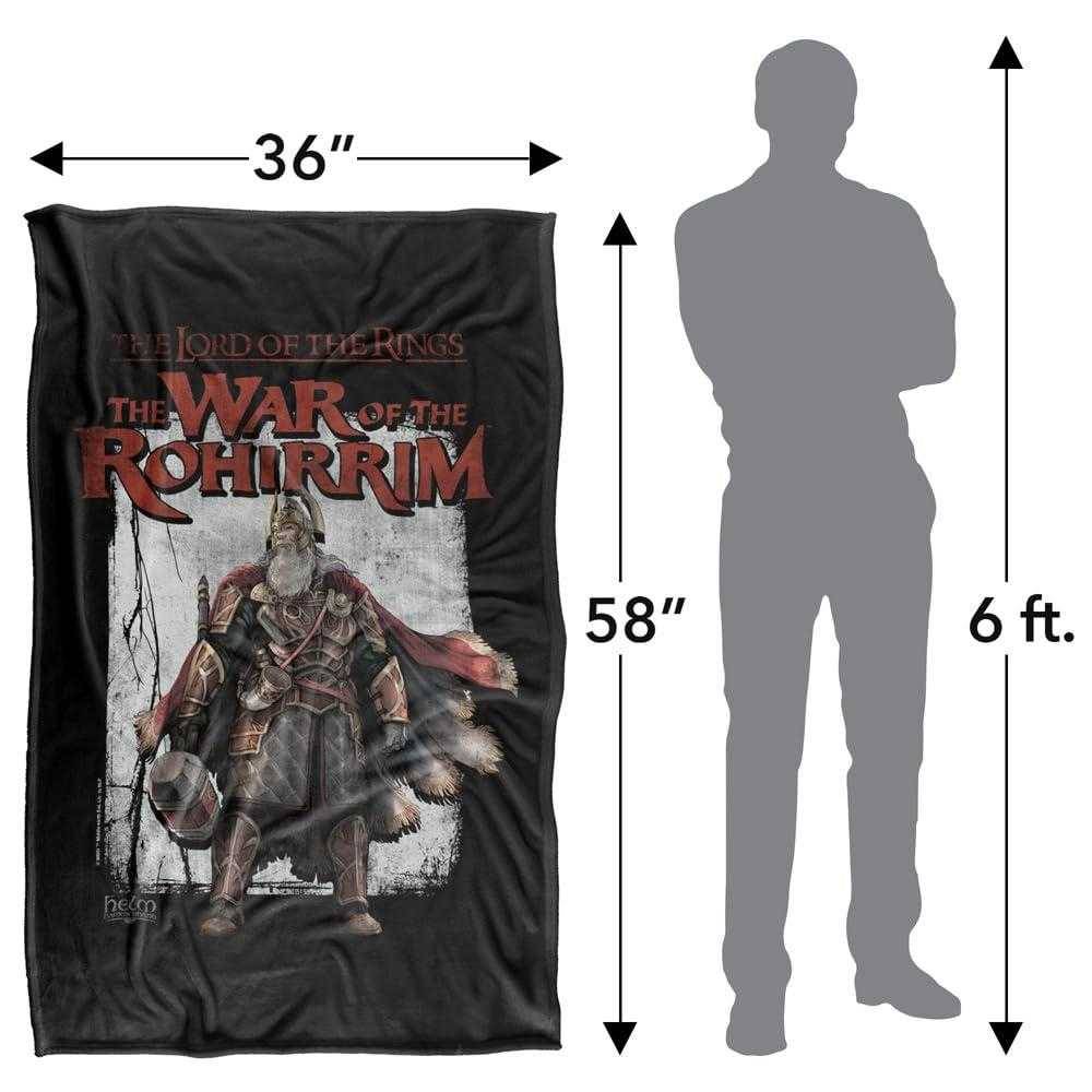 The Lord of the Rings: The Rohirrim Band Helm Hammerhand Blanket - 386cm x 323cm - Image 4