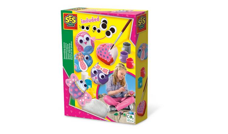 SES Creative Decorating Stones Art Craft Activity Set