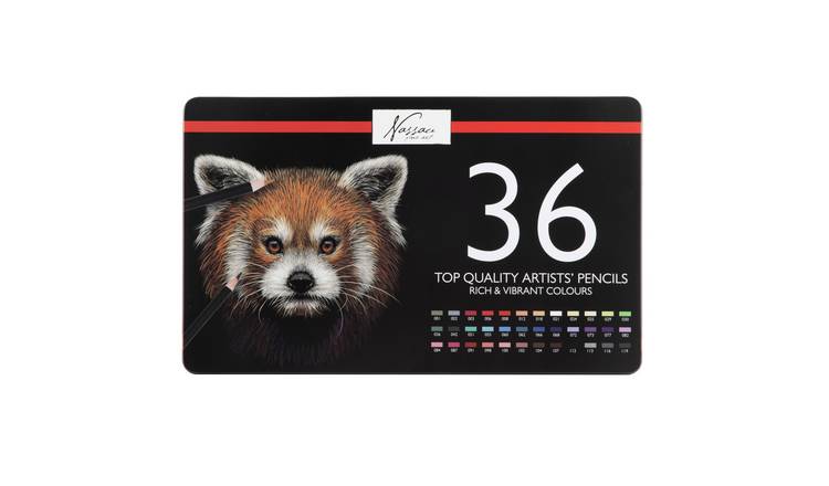 Totum Coloured Pencils Art Craft Activity Set - 36 Piece