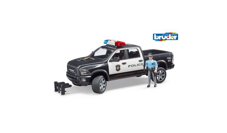 Bruder 1:16 RAM 2500 Police Truck with Policeman and Accessories - Age 3+