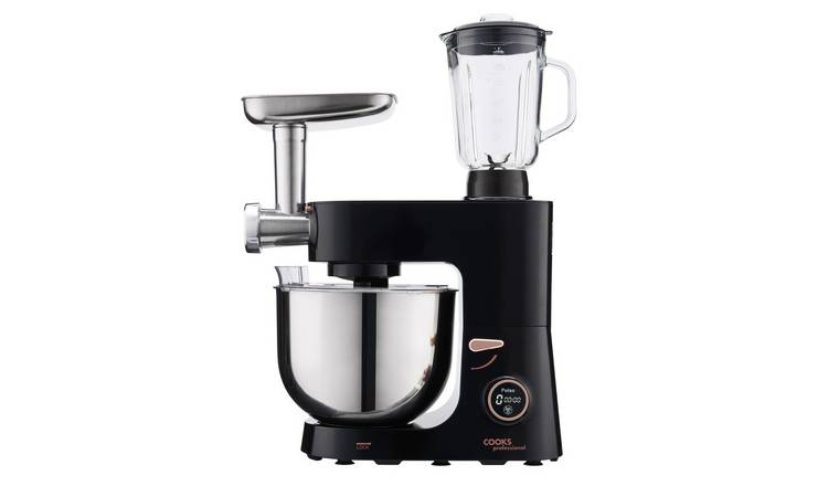 Cooks Professional Multifunction 8L Digital Stand Mixer - Black/Rose Gold