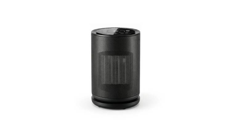 Pro Breeze 1800W Circular Ceramic Mini Fan Heater - Black