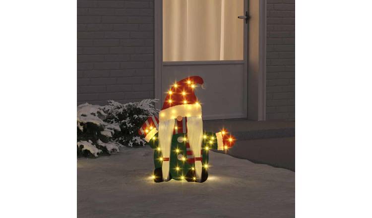 Walplus Lighted Gnome - Warm White - 71 x 64 cm