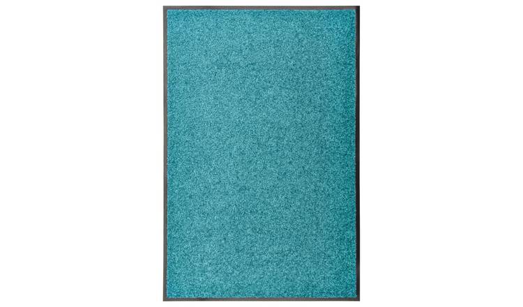 Walplus Polyamide Doormat - Cyan - 90 x 60 cm