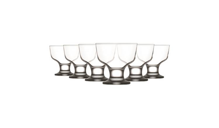 LAV Destina Glass Ice Cream Bowls - Pack of 6