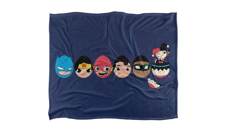 DC Comics Super Friends Easter Egg Throw - 152cm x 127cm