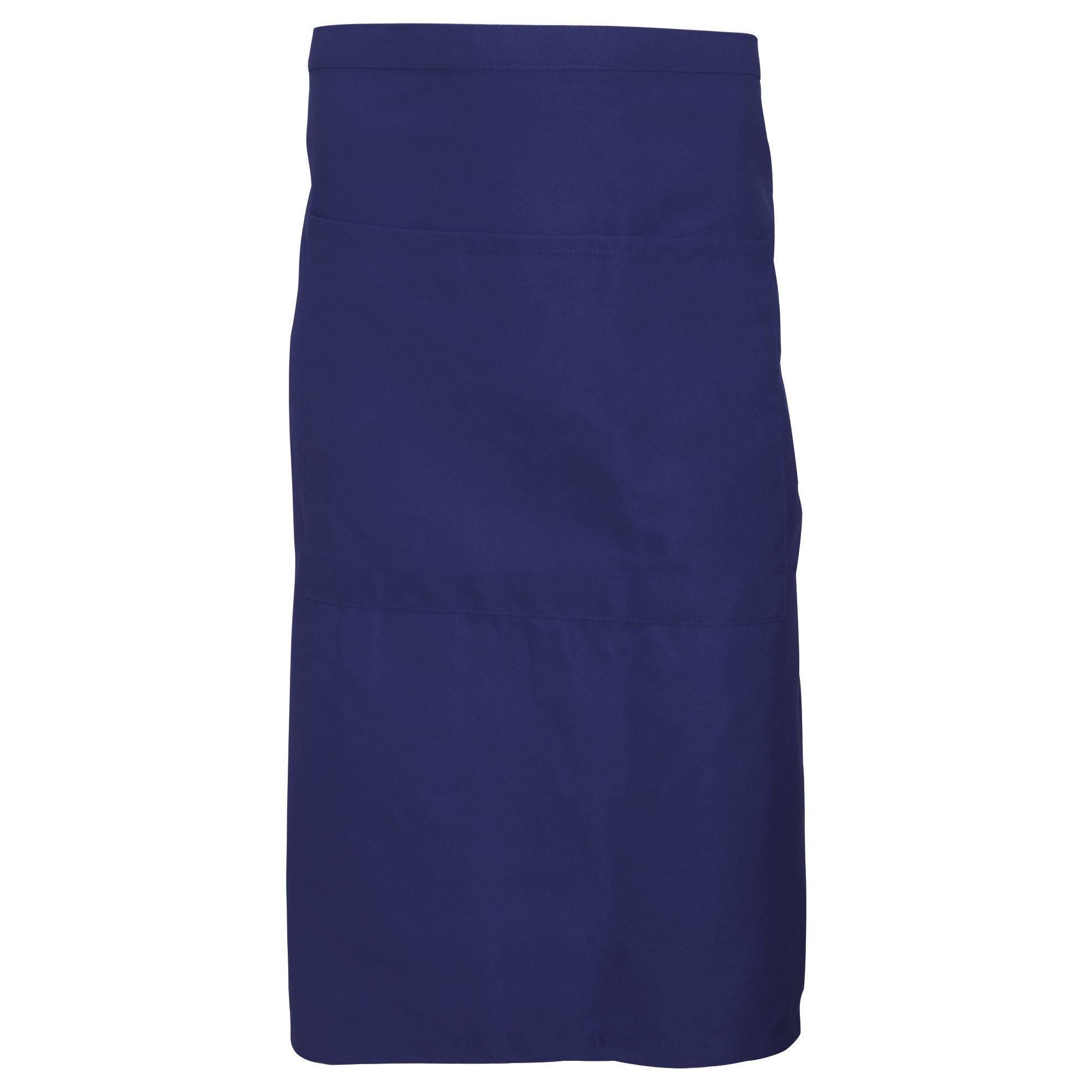 Dennys Unisex Adult Polyester Pocket Waist Apron - Navy - Image 1