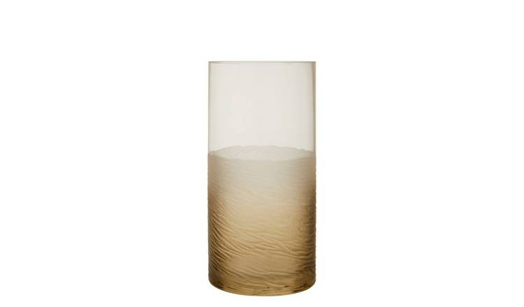 Orsina Caila Small Textured Ombre Glass Vase