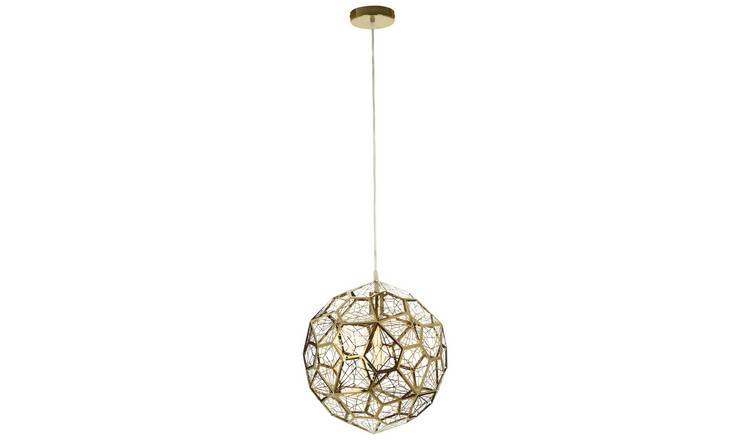 Orsina Akela Sphere Pendant Light - Gold