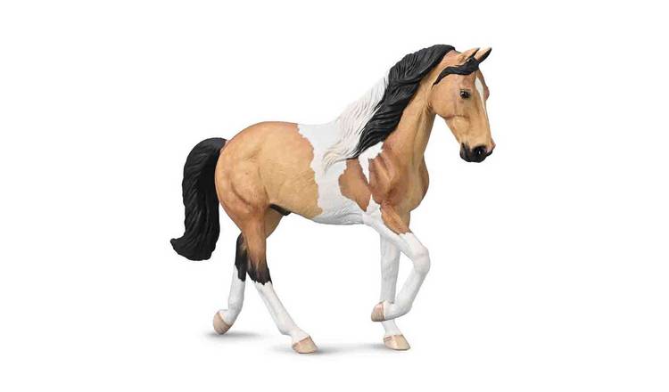 CollectA Tennessee Walking Horse Stallion -  Buckskin Tobiano - 3 Years +