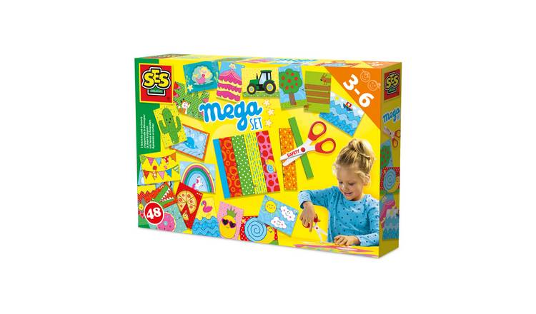SES Creative I Learn To Use Scissors Mega Craft Set