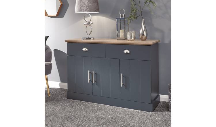 GFW Kendal Large Sideboard - Slate Blue