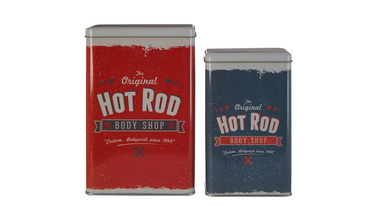 Orsina Paice Set of 2 Hot Rod Storage Canisters