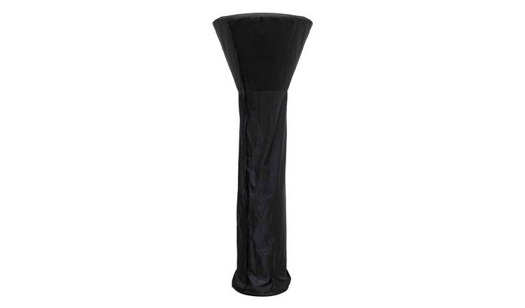 Dellonda Heavy-Duty Water-Resistant Tower Patio Heater Cover - Black