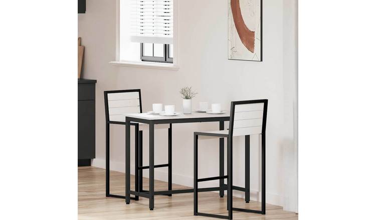 Walplus Engineered Wood Table - White - 100 x 50 x 77 cm