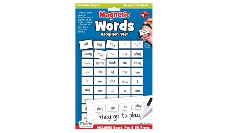 Fiesta Crafts Magnetic First Words - Reception - 3 Years +