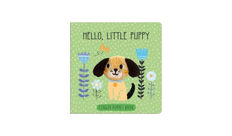 North Parade Publishing Hello Little Puppy Finger Puppet Book