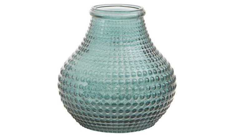Orsina Bolla Large Glass Vase - Green