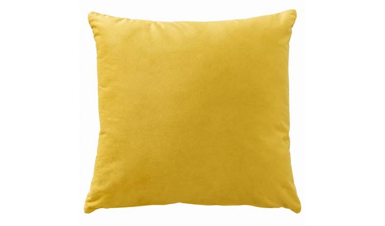 New Edge Blinds Matte Velvet Ochre Cushion Cover - 43 x 43cm