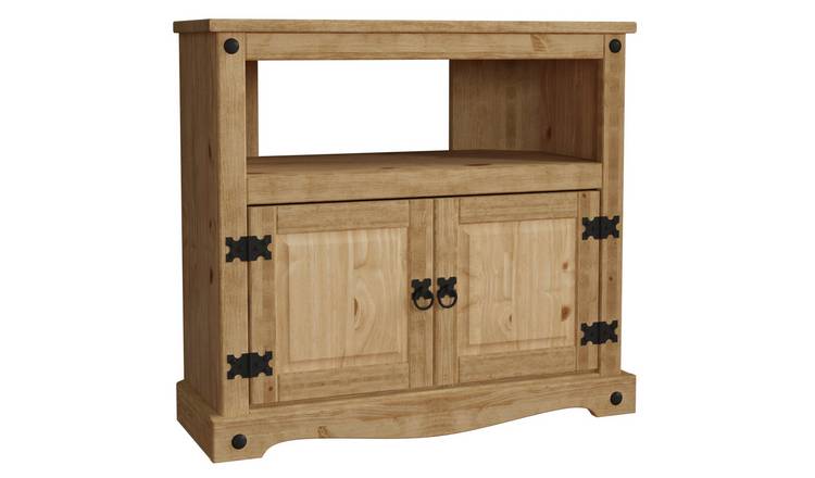 Vida Designs Corona Corner TV Unit - Pine