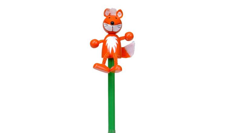 Fiesta Crafts Fox Pencil (Pack of 2) - 3 Years +