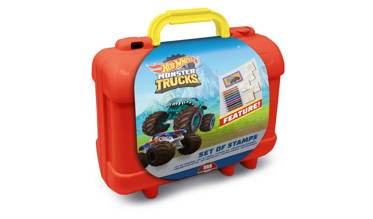 Hot Wheels Travel Set by Multiprint – Kids Activity & Craft Set