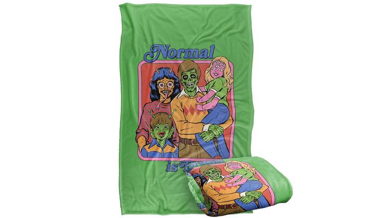 Steven Rhodes Normal Is Boring Soft Touch Blanket - 152cm x 127cm