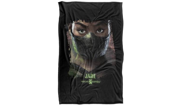 Mortal Kombat 2 Jade Portrait Soft Touch Blanket - 147cm x 91cm